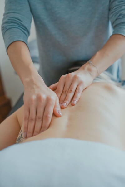 Massage met etherische olie